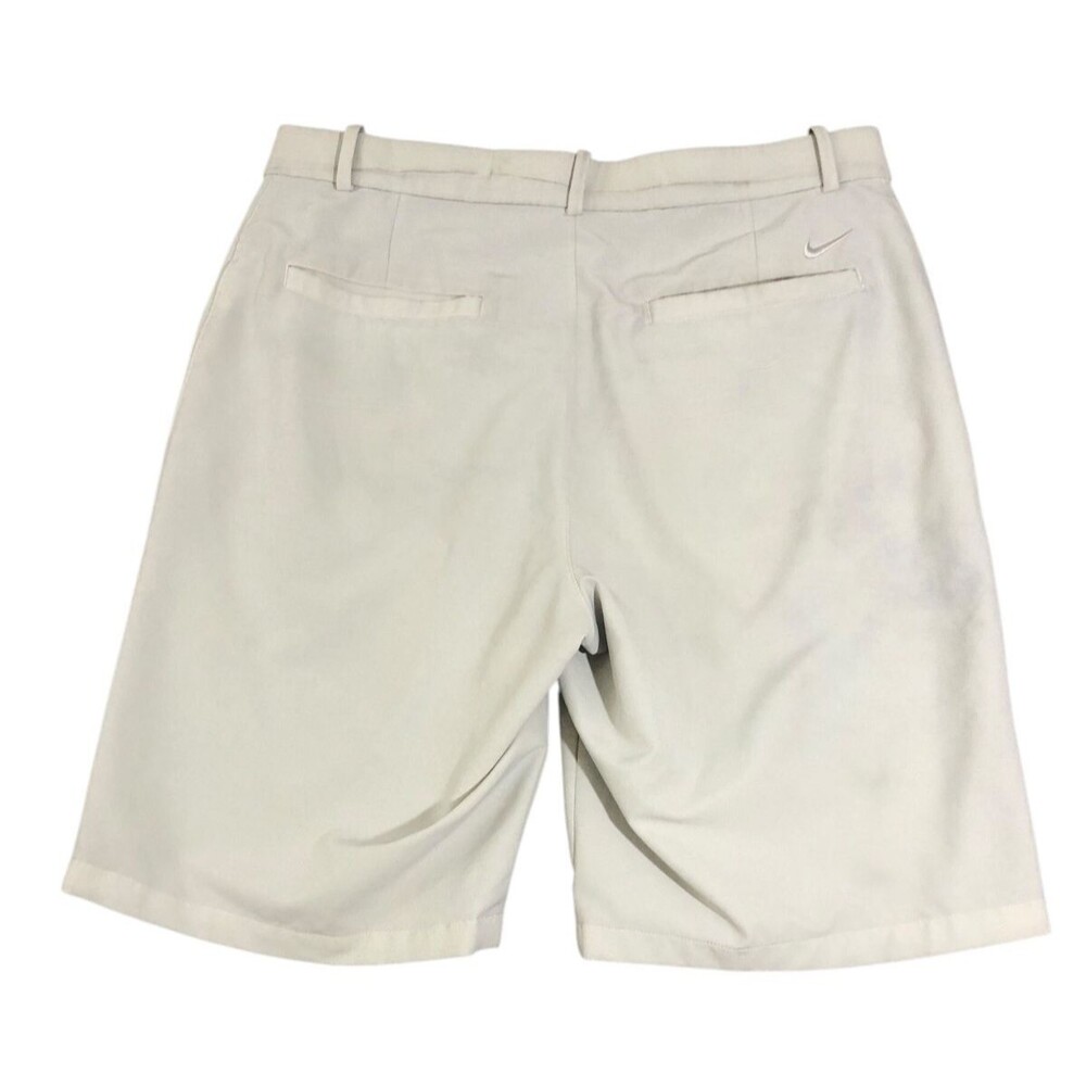 Nike Dri-Fit Cargo Shorts Mens Beige 34 Standard Fit - Picture 2 of 8